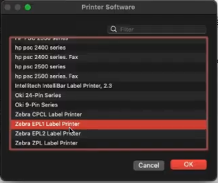 Zebra Printer Setup and Troubleshooting for Mac